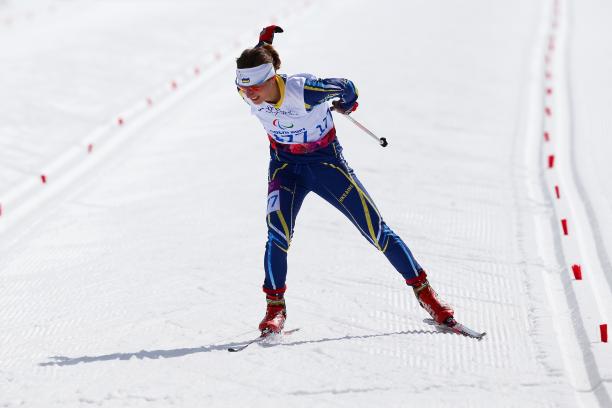 Oleksandra Kononova female Para Nordic skier Oleksandra Kononova