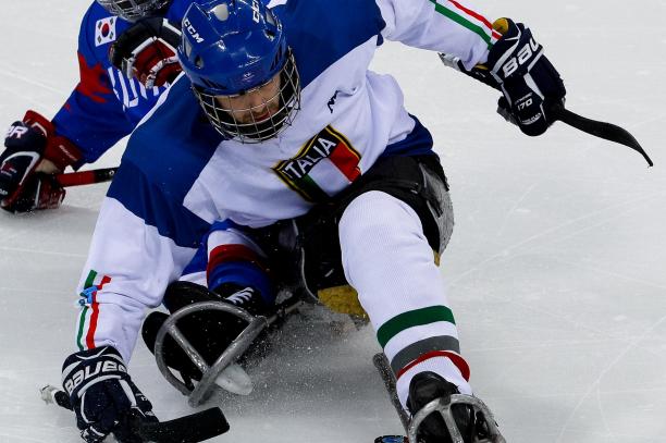 Gianluigi Rosa - PyeongChang 2018 male Para ice hockey player Gianluigi Rosa
