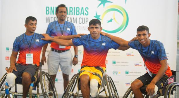 Sri Lanka - wheelchair tennis - World Team Cup Sri Lanka won the Asian-Oceanian Qualification and qualified for the 2019 World Team Cup finals