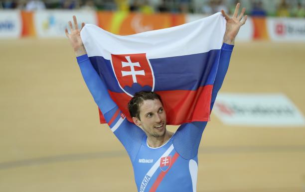 Slovakian cyclist Jozef Metelka