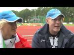 Oxana Corso on smashing European Record in 200m T35 - Paralympic Sport TV