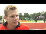 Markus Rehm and Heinrich Popow on IPC Euros Long Jump medals