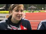Libby Clegg on winning 200m T12... not her favourite race