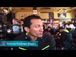 Will Groulx - At the pub, Paralympics 2012 - Paralympic Sport TV