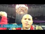 David Eng - Olympic flame, Paralympics 2012 - Paralympic Sport TV