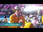 Samsung Blogger - Colombian dance in the stadium 44, Paralympics 2012 - Paralympic Sport TV