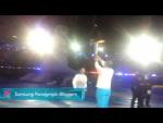Jason Reiger - Paralympic flame, Paralympics 2012 - Paralympic Sport TV