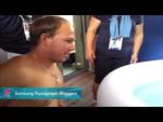 Stephane Houdet - Cold bath, Paralympics 2012 - Paralympic Sport TV