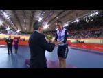 Cycling Track - Women's Individual C5 Pursuit - Victory Ceremony - London 2012 Paralympic Games - Paralympic Sport TV