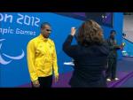 Swimming - Men's 100m Butterfly - S10 Victory Ceremony - London 2012 Paralympic Games - Paralympic Sport TV