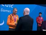 Swimming - Men's 100m Backstroke - S14 Victory Ceremony - London 2012 Paralympic Games