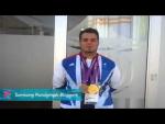 Samsung Blogger - Aled Davies the day after Gold, Paralympics 2012