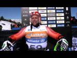Yohann Taberlet and Franz Hanfstingl on the super-G - Paralympic Sport TV