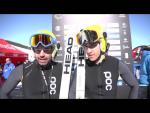 Jon Santacana and guide Miguel Galindo Garces talk about their super-G plans - Paralympic Sport TV