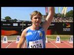 Athletics - men's 100 T38 semifinal 2 - 2013 IPC Athletics World Championships, Lyon - Paralympic Sport TV