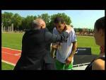 Athletics - men's shot put F32/33 Medal Ceremony - 2013 IPC Athletics World Championships, Lyon - Paralympic Sport TV