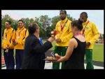 Athletics - men's 800m T11 Medal Ceremony - 2013 IPC Athletics World Championships, Lyon - Paralympic Sport TV