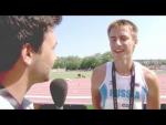 Interview: Andrey Vdovin men's 100m T37 final - 2013 IPC Athletics World Championships Lyon - Paralympic Sport TV