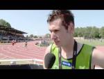 Interview: Michael McKillop men's 800m T37 final - 2013 IPC Athletics World Championships, Lyon - Paralympic Sport TV