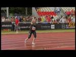 Athletics - Holly Robinson - women's javelin throw F46 final - 2013 IPC Athletics World C...