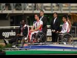 Athletics - men's 10000m T54 Medal Ceremony - 2013 IPC Athletics World Championships, Lyon - Paralympic Sport TV