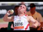 Athletics - Bartosz Tyszkowski - men's discus throw F41 final - 2013 IPC Athletics World C... - Paralympic Sport TV