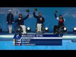 Men's super-G sitting Victory Ceremony | Alpine Skiing | Sochi 2014 Paralympic Winter Games - Paralympic Sport TV