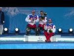 Men's 15km cross-country skiing sitting Victory Ceremony | Sochi 2014 Paralympic Winter Games - Paralympic Sport TV