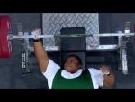 Nigeria's Precious Orji world record lift of 151kg at 2014 IPC Powerlifting World Championships - Paralympic Sport TV