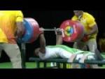 Powerlifting | World record lift from Nigeria's Paul Kehinde | Rio Paralympic Games 2016 - Paralympic Sport TV