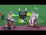 Wheelchair Fencing |  PLUTA v CASTRO |Men’s Individual SabreB bronze | Rio 2016 Paralympic Games - Paralympic Sport TV