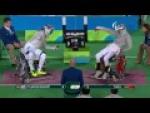 Wheelchair Fencing | Men's Individual Sabre Cat A | PYLARINOS v TIAN | Rio 2016 Paralympic Games HD - Paralympic Sport TV