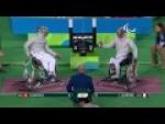 Wheelchair Fencing | Men's Individual Sabre - Cat A | CHAN v LEMOINE | Rio 2016 Paralympic Games HD - Paralympic Sport TV