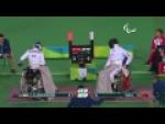 Wheelchair Fencing|TIAN v AL.MADHKHOORI|Men's Individual Épée -A Bronze|Rio 2016 Paralympic Games - Paralympic Sport TV