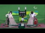 Wheelchair Fencing |ZHOU v CHAN|Women's Individual Épée - B| Rio 2016 Paralympic Games - Paralympic Sport TV