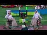Wheelchair Fencing| HALKINA v COLLIS| Women’s Individual Epee A | Rio 2016 Paralympic Games - Paralympic Sport TV