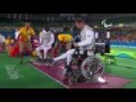 Wheelchair Fencing | OSVATH v SUN | Men's Individual Foil Cat A 1/2F | Rio 2016 Paralympic Games - Paralympic Sport TV