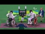 Wheelchair Fencing | Hong Kong, China v China Women's Foil Bronze Medal Match | - Paralympic Sport TV