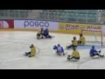 2017 World Para ice hockey Championships | Italy v Sweden | Game Highlights - Paralympic Sport TV
