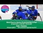 5th v 6th | 2017 World Para Ice Hockey Championships A-Pool, Gangneung - Paralympic Sport TV