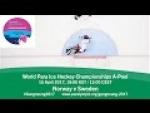 Norway v Sweden | Prelim | 2017 World Para Ice Hockey Championships A-Pool, Gangneung - Paralympic Sport TV