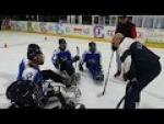 Para ice hockey training camp in Israel