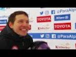 Andrew Kurka wins men's downhill sitting | 2018 World Para Alpine Skiing World Cup Kimberley - Paralympic Sport TV