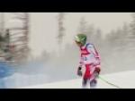 Markus Salcher wins men's downhill standing  | 2018 World Para Alpine Skiing World Cup Kimberley - Paralympic Sport TV