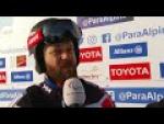 Canada's Kurt Oatway wins men's downhill sitting | 2018 World Para Alpine Skiing World Cup - Paralympic Sport TV