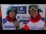 Menna Fitzpatrick and Jen Kehoe win women's Super-G VI | 2018 World Para Alpine Skiing World Cup - Paralympic Sport TV