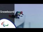 Mike SCHULTZ VS. Chris VOS |Snowboard cross | Big Final | PyeongChang2018 Paralympic Winter Games - Paralympic Sport TV