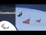 Simon PATMORE VS. Manuel POZZERLE |Snowboard cross|Big Final|PyeongChang2018 Paralympic Winter Games - Paralympic Sport TV