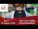 Men's Up to 49kg and 54kg | Algiers 2018 WPPO African Championships - Paralympic Sport TV