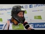 Anna-Lena Forster | Race Reaction Slalom Sitting Run 2 | 2019 WPAS Championships - Paralympic Sport TV